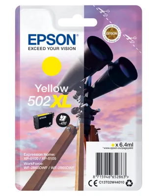 Produktbild von Epson Singlepack Yellow 502XL Ink