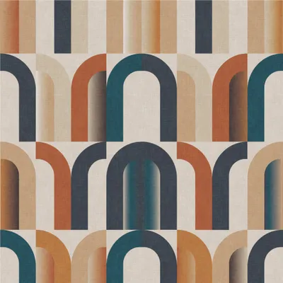 Produktbild von Fototapete 363937 Vliestapete Geometrisch 212 x 265 cm Rasch Selection Beige