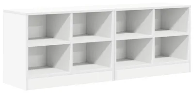 Immagine prodotto di Armadietto per letto 2 pcs Bianco 66 x 33 x 48 cm