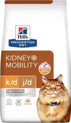 Produktbild von HILL'S PD K/D Niere + Mobility Huhn - Trockenfutter für Katzen - 3kg