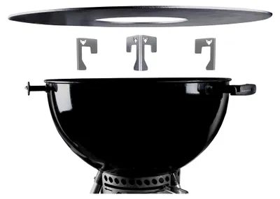 Produktbild von Universal Abstandshalter 3er Set für Feuerplatten | Für Feuertonne, Feuerschale und Kugelgrill | Optimaler Abstand zur Wärmequelle | Hergestellt in Deutschland