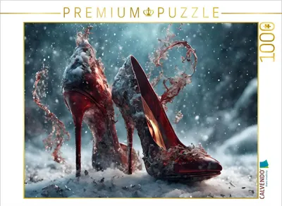 Produktbild von CALVENDO Puzzle Schmelzende Eleganz | 1000 Teile Lege-Größe 64x48cm Foto-Puzzle für glückliche Stunden