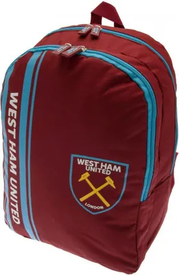 Obrázok produktu pre West Ham United FC - Batoh TA8241 (jedna veľkosť) (vínovo červená/modrá/žltá)