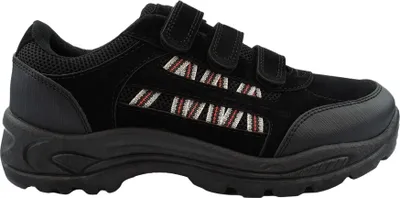 Produktbild von Dek Herren Ascend Trekking-Schuhe / Wanderschuhe / Wanderstiefel mit Klettverschluss DF143 (11 UK/45,5 EU) (Schwarz)
