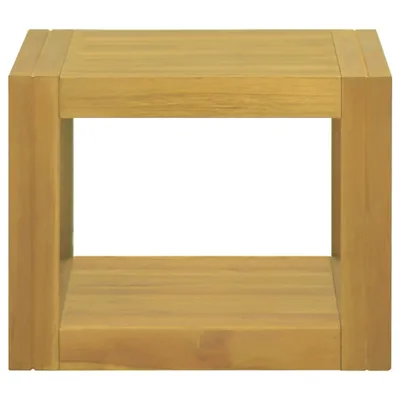 Immagine prodotto di vidaXL Mensola da bagno a parete 45x45x35 cm in legno massiccio teak