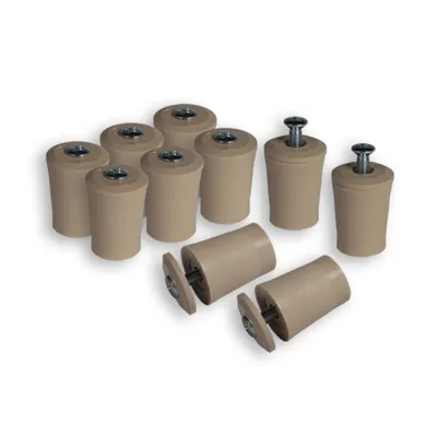 Produktbild von 10 x INOVATEC Rollladen Anschlagstopper 28 mm beige