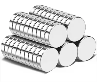 Image de 50 aimants puissants (12 x 3 mm), petits aimants ultra-puissants pour réfrigérateurs, mini-aimants ronds puissants pour tableaux magnétiques, tableaux blancs, panneaux d'affichage et bureaux.