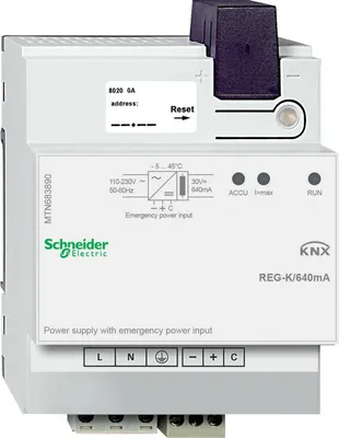 Produktbild von SCHNEIDER ELECTRIC KNX Spannungsversorgung REG-K/640 mA