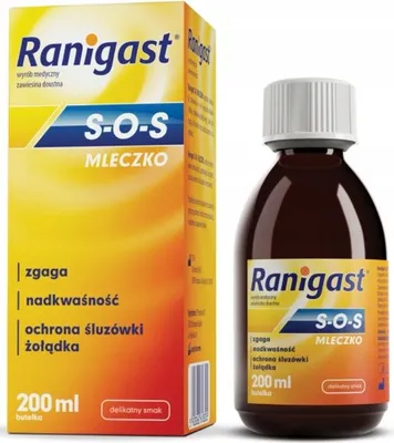Image de Ranigast S-O-S Smoothie pour le soutien digestif, 200 ml.