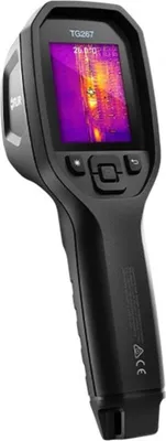 Image de FLIR TG267 - thermomètre infrarouge TG267 Image thermique/visible -25 à Noir Écran LCD intégré 160 x 120 pixels (87502-0202)