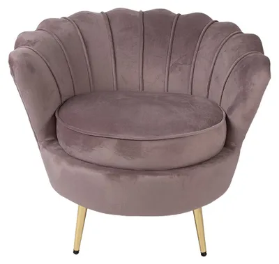 Produktbild von Clayre & Eef Sessel 83x75x76 cm Rosa Textil