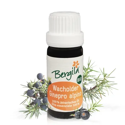 Produktbild von Wacholder-Alpin (juniperus nana) - ätherisches Öl bio 30 ml. - Bergila