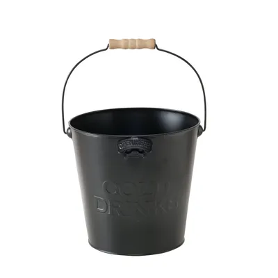 Immagine prodotto di Raffreddatore per champagne "cool" in metallo nero