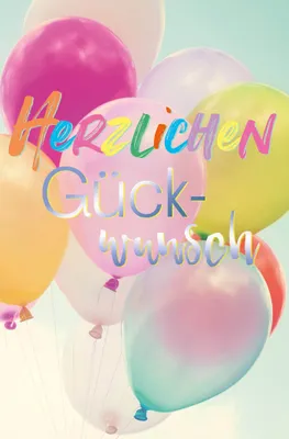 Produktbild von Geburtstag - Glückwunschkarte im Format 11,5 x 17 cm mit Umschlag