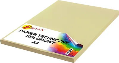 Produktbild von Farbpapier A4 160g brauner Ton v2 50 Blatt