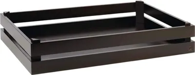 Obrázek produktu pro APS Superbox dřevěná bedna, GN 1/1, černá, výška: 105 mm, délka: 555 mm