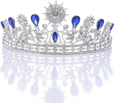 Produktbild von Strass Tiara Hochzeit Krone Braut Haarreifen Diamant Strass Diadem