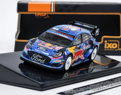 Zdjęcie produktu dla Ford Puma Rally1 nr 7 Rallye Monte Carlo 2023 P.-L. Loubet/N.Gilsoul IXO 1:43