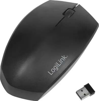 Produktbild von Logilink Maus Bluetooth 4.2 + Funk 2,4 GHz, dual-Modus black