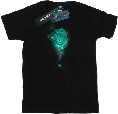 Produktbild von Harry Potter - "Hogwarts" T-Shirt für Herren BI29200 (3XL) (Schwarz)