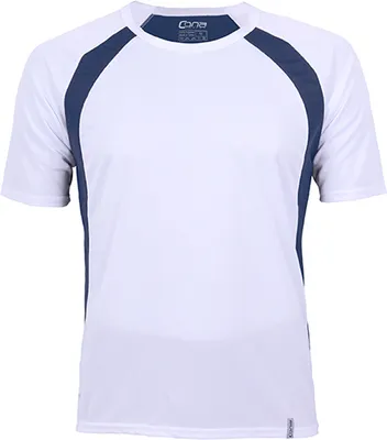 Produktbild von CONA SPORTS CS05 | Herren Pace Tech Tee - Farbe: White/Navy - Größe: XL