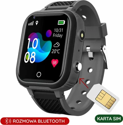 Image de Enfants dans Smartwatch Pacific 30-1 Enfants - Noir (SY026A)