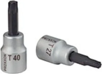 Image de Proxxon TX25 Torx Einsatz / Nuss Antrieb 10mm (3/8") ohne Bohrung Länge 50mm