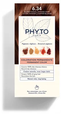 Immagine prodotto di Color Kit 6,34 Biondo Scuro Ramato 1 Latte 50 Ml + 1 Crema 50 Ml + 1 Maschera 12 Ml