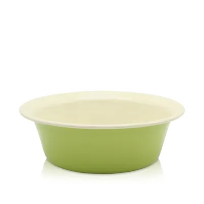 Produktbild von Karl Krüger 10124PAG Schüssel Juist emailliert, grün, 24 cm