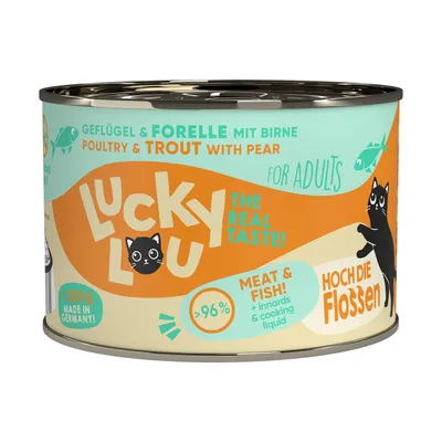 Produktbild von Lucky Lou Lifestage Adult Geflügel & Forelle