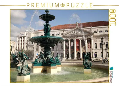 Produktbild von CALVENDO Puzzle Lissabon | 1000 Teile Lege-Größe 64x48cm Foto-Puzzle für glückliche Stunden