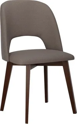 Immagine prodotto di Sedia da pranzo imbottita AFTON 7 - noce / marrone 1
