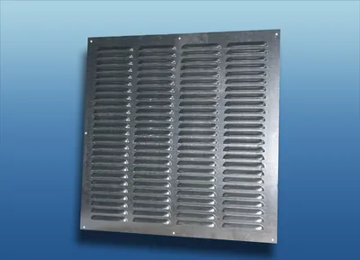 Produktbild von Kiemenblech Serie MVMP verzinkt : 400x400mm Größe: 400x400mm