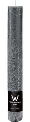 Produktbild von INNA-GLAS Tafelkerze AURORA, dunkelgrau, 20cm, Ø3,5cm, 23h - Germany - Stabkerze
