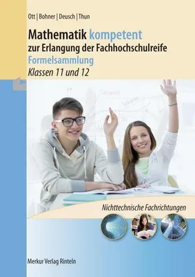 Produktbild von Mathematik kompetent zur Erlangung der Fachhochschulreife - Formelsammlung
