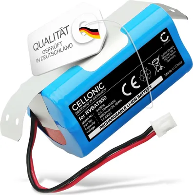 Produktbild von CELLONIC 1x Akku für Staubsauger Kompatibel mit Shark SS101, SS100, SS350, RVBAT850 - (2600mAh , 14.8V)
