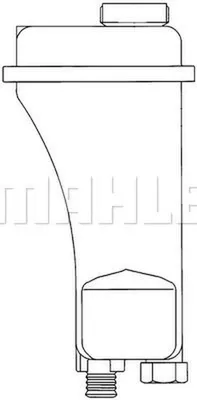 Produktbild von Ausgleichsbehälter, Kühlmittel MAHLE CRT 51 000S