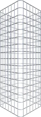 Produktbild von Gabionensäule eckig 37  cm x 37  cm, 80 cm Höhe, MW 5 cm x 5 cm