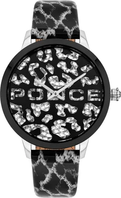 Produktbild von Police Damen Armbanduhr Lederband PL16028MSTB.02