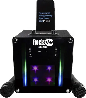 Immagine prodotto di Set karaoke per adulti con 2 microfoni Bluetooth