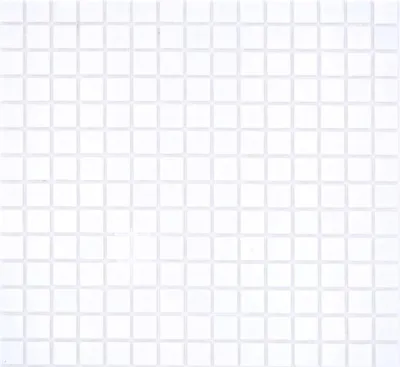 Produktbild von Mosani MOS200-A01, Mosaik, Glas, Weiß, Drinnen, Rechteck, 327 mm