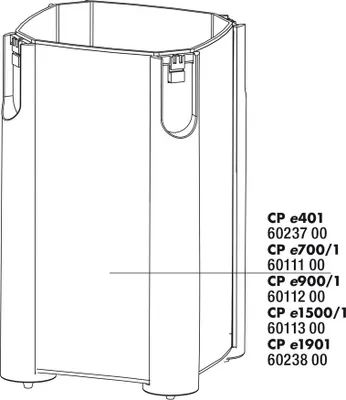 Produktbild von JBL CP e900/1  Filterbehälter (+Fuß)
