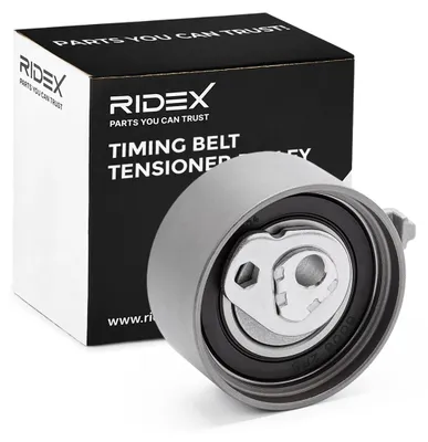 Produktbild von RIDEX 308T0048 Spannrolle Zahnriemen Ø59mm für VOLVO V70 II (285) XC90 I (275) V70 III (135) V70 I (875, 876) V40 Kombi (645)