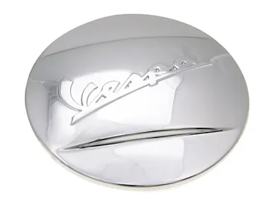 Immagine prodotto di Coperchio Variomatic OEM "Vespa" cromato per Vespa GTS, LX, LXV, GTV, GT, ET4