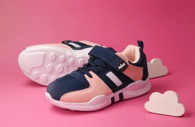 Produktbild von Sneakers BEFADO SPORT 516Q128 blau rosa, Klettverschluss