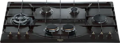 Produktbild von Hotpoint PHN 960MST (AN) R/HA, Anthrazit, Integriert, 90 cm, Gaskochfeld, Emailliert, 6 Zone(n)