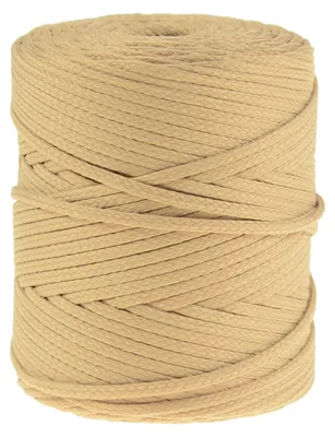 Kordel, Polyester, Polyester Schnur, Schnur, flechten, Flechtschnur beige