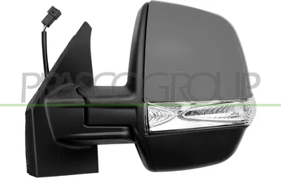 Produktbild von PRASCO FT9107344 Außenspiegel Seitenspiegel Links für FIAT DOBLO Kasten/Kombi (263) Beheizt Grundiert Elektrisch