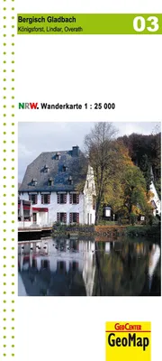 Obrázek produktu pro Wipperfürth, Lüdenscheid, Meinerzhagen, topographische Wanderkarte NRW: 1:25.000 (Geo Map)