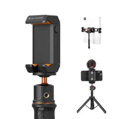 Produktbild von K&F CONCEPT Universal Handy und Tablet Halterung mit Stativ Adapter